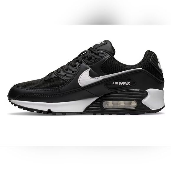 Nike Air Max 90 Black Sneakers - Picture 1 of 10